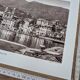 Bastia, vintage Corsica, photo plate printed in 1935.