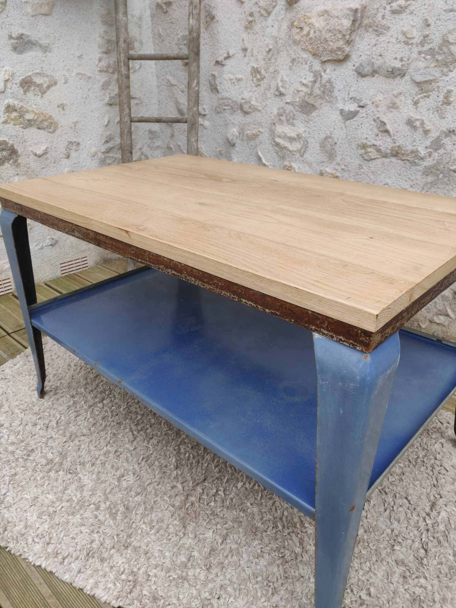 Table d'appoint industrielle