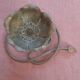 Poppy-shaped copper decoration or candle holder