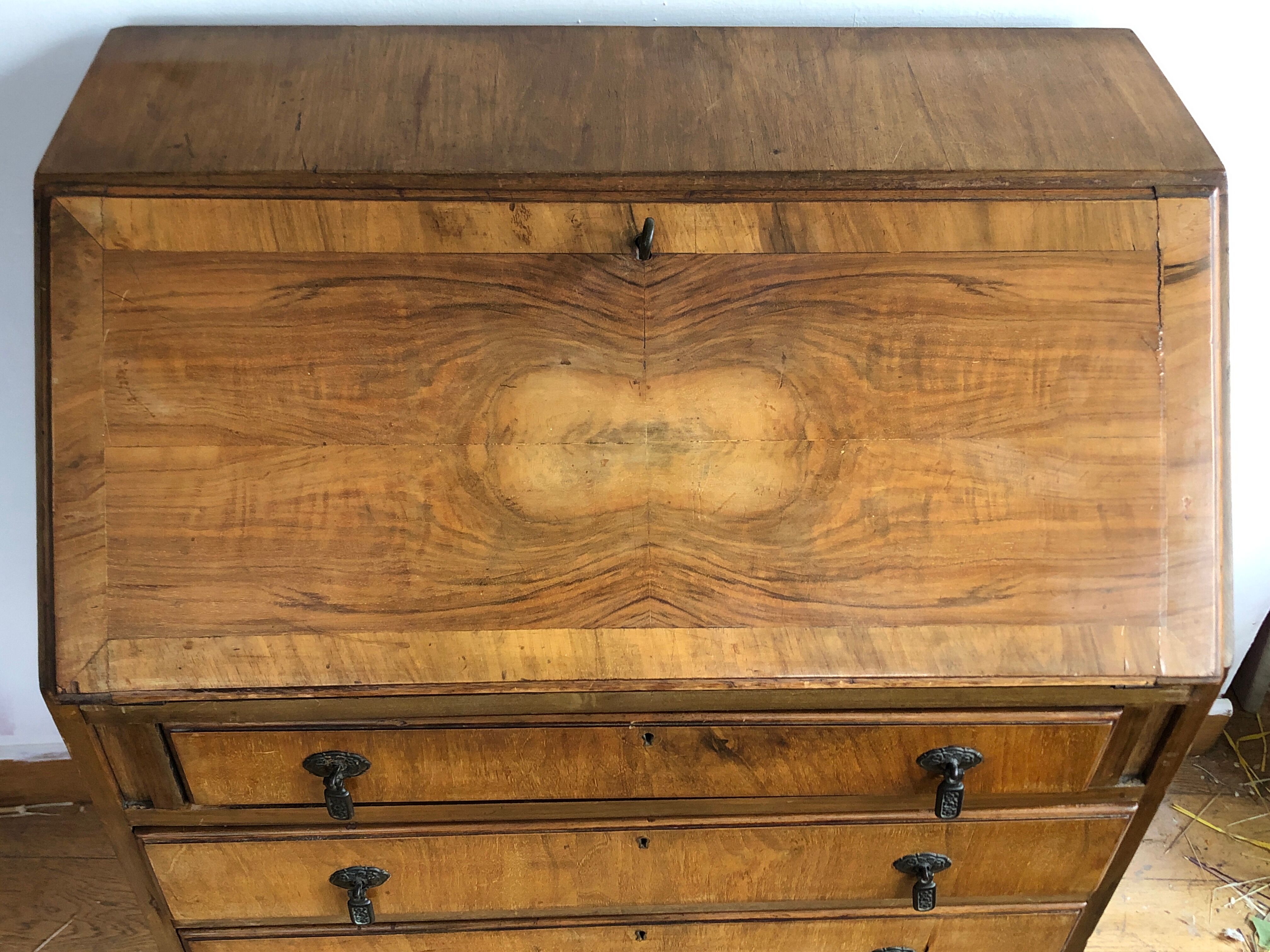 English secretary Chippendale style