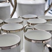 Prestigious coffee service – Bernardaud & Cie (B & Cie) Limoges – 26 pieces