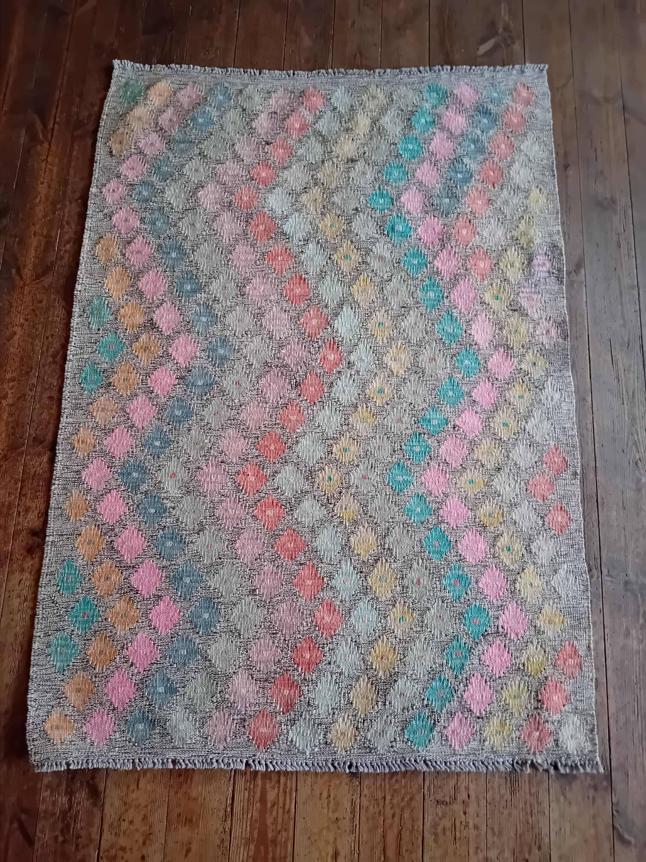 Handmade Afghan Kilim 146x105cm