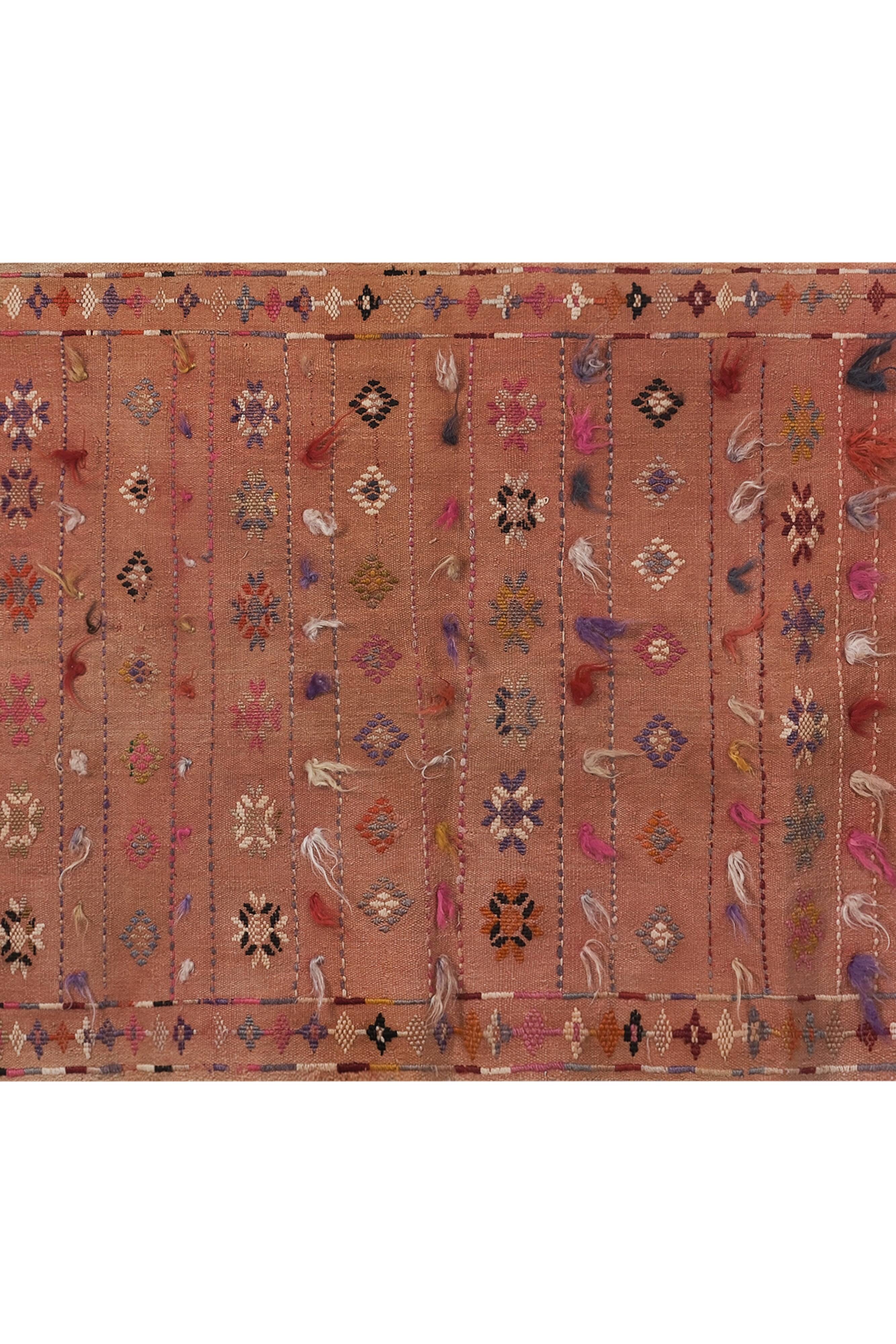 Vintage Turkish Oushak Rug Handwoven 95x140 cm