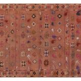 Vintage Turkish Oushak Rug Handwoven 95x140 cm