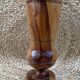 Olive wood vase