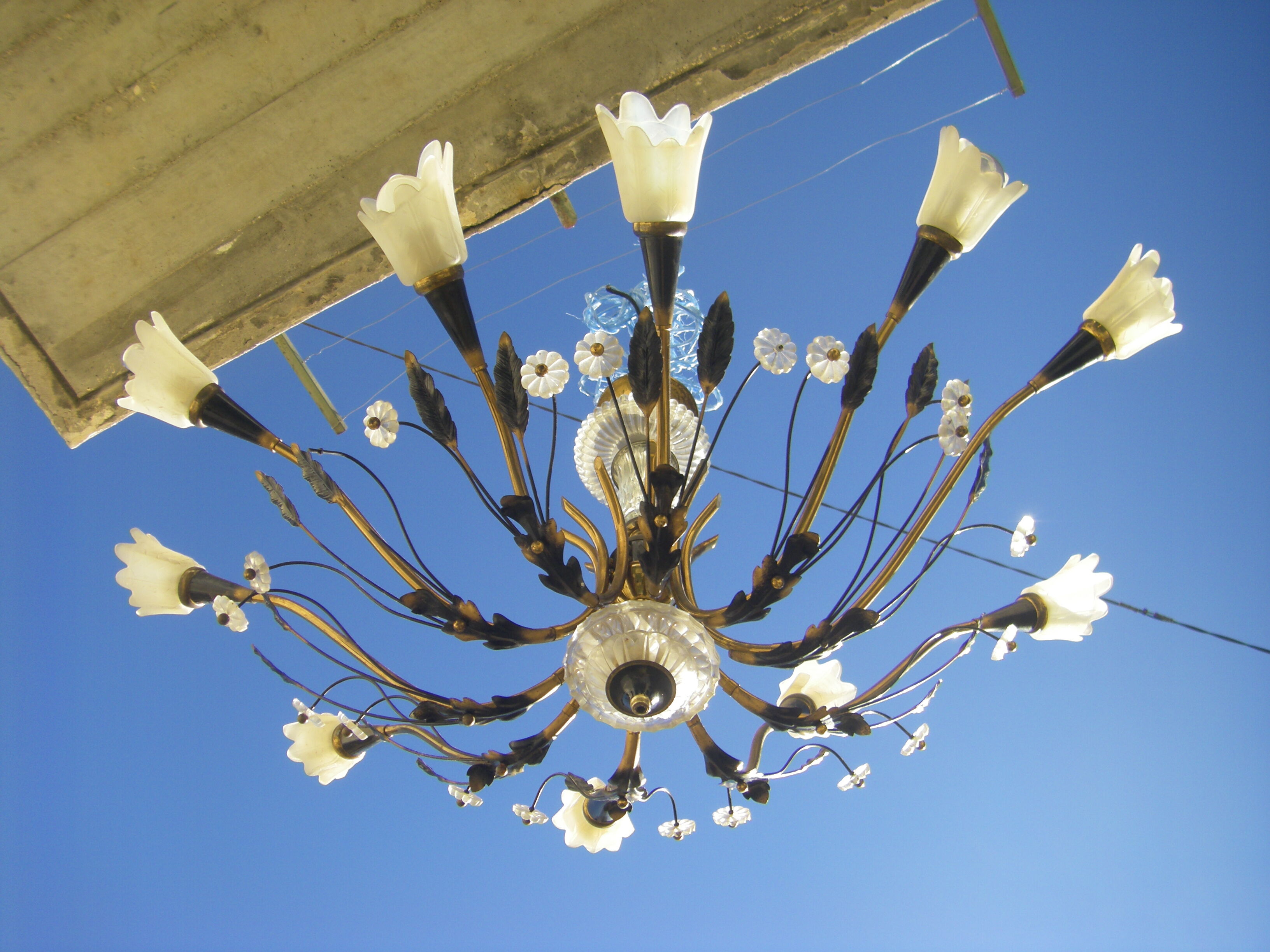 Lustre de Maison Lunel, France, 1950