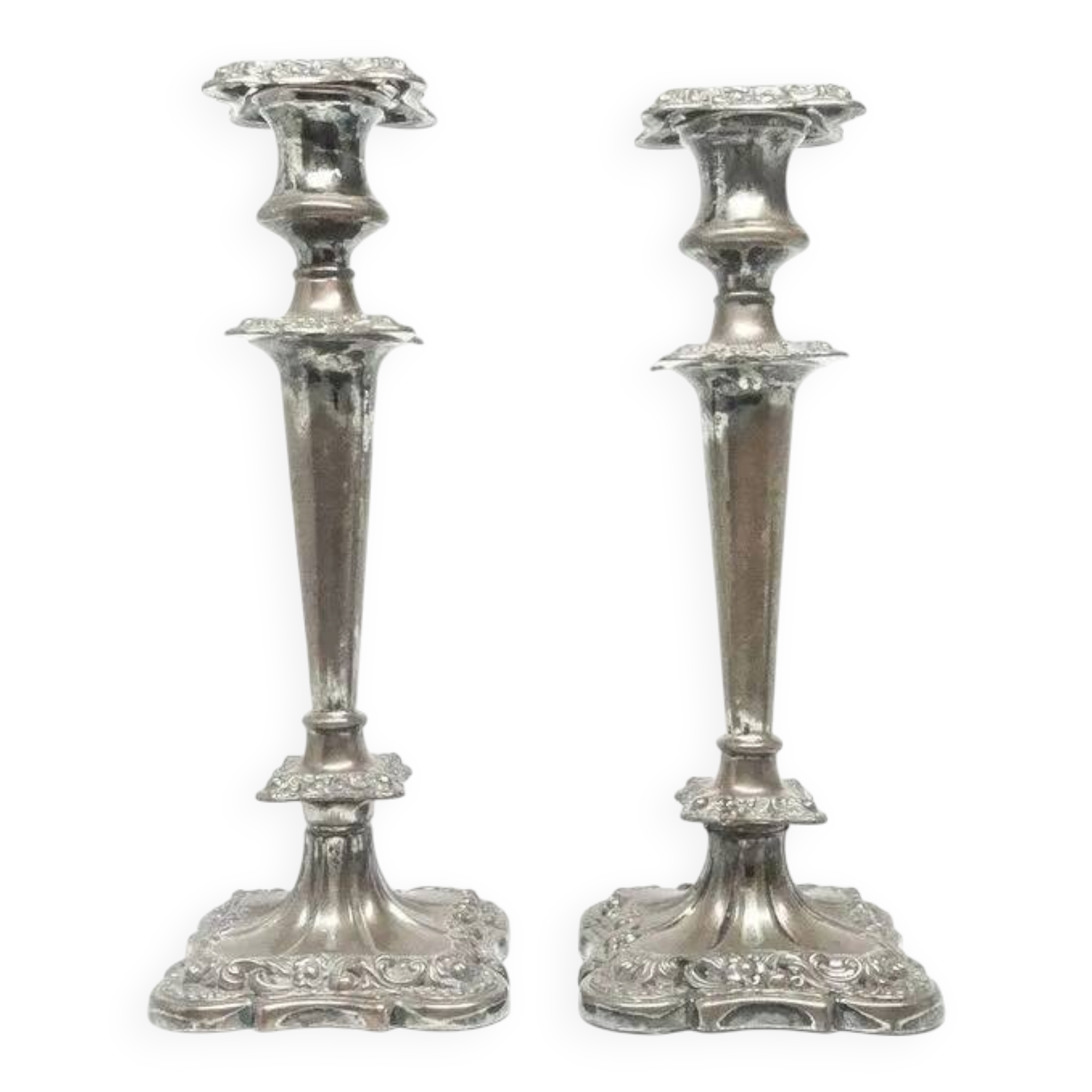 L2S Roccoco - Pair of Candle Holders