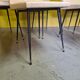 Set Of 6 Vintage French Dining Chairs, from the 1950s.