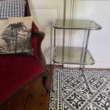 Vintage chrome side table 1970