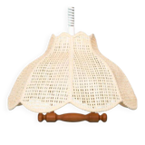 Swedish suspended lamp in bohemian strap.