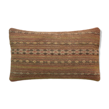 Turkish kilim cushion cover 30x50 cm