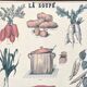 🥕 Ancienne affiche scolaire Deyrolle originale, 542, 1950 - La soupe, les