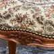 antique Louis XV Rocaille Rococo French vintage ottoman stool footstools