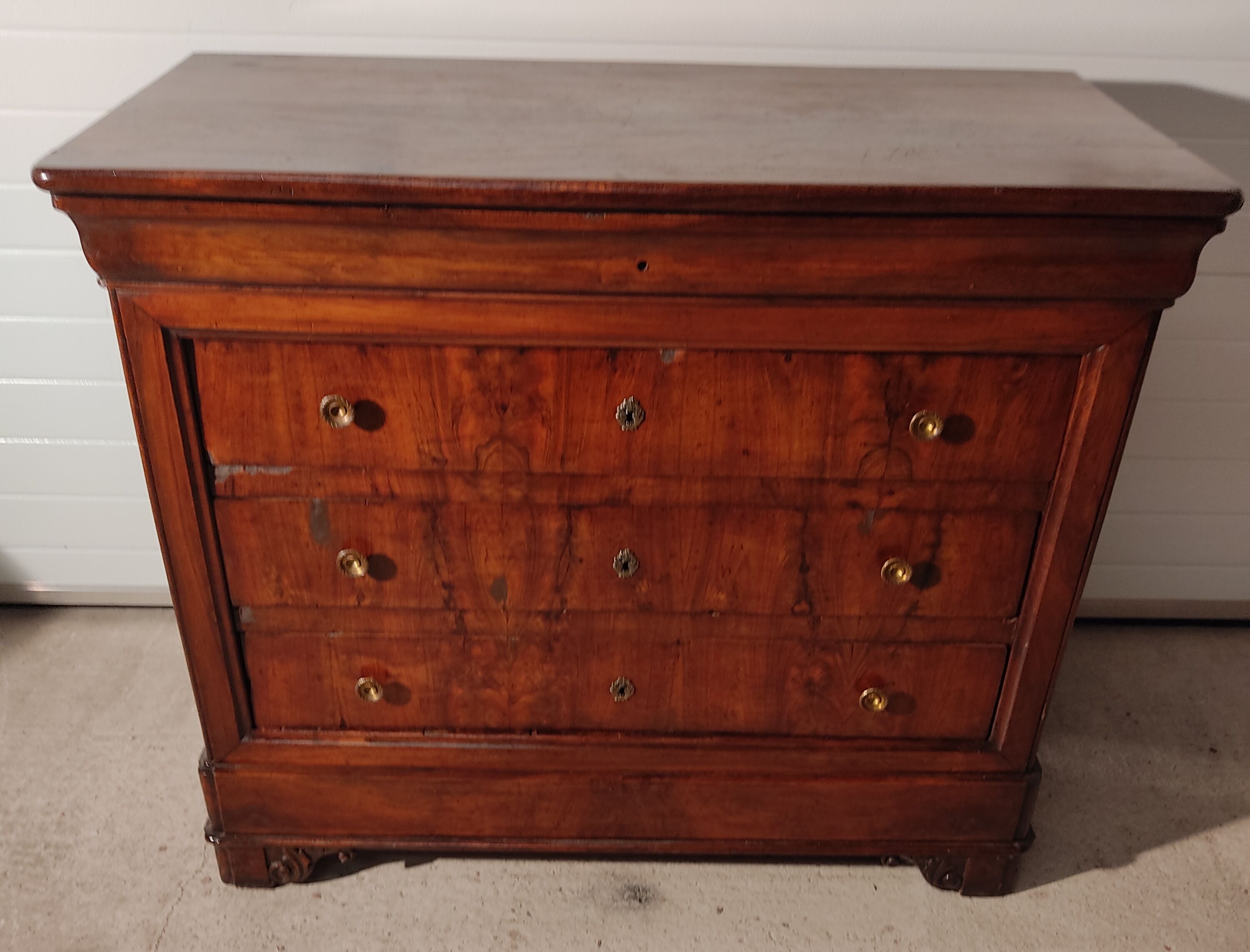 Louis Philippe dresser 19eme in oak