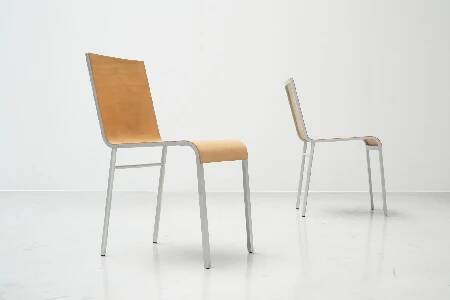 Maarten Van Severen, CN°II Plywood Chair by Top Mouton