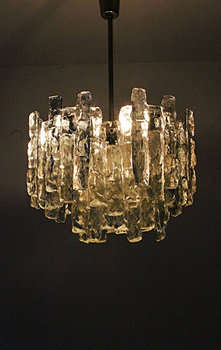Soria chandelier by J. T. Kalmar for Kalmar Franken KG, 1970s