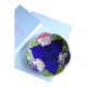 Blue plate in flower slip