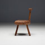 Folk Art Wabi Sabi Chair, France, 19th Century