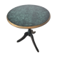 Table d'appoint faux malachite