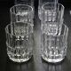6 cut crystal whisky glasses