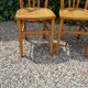 Old bistro chairs