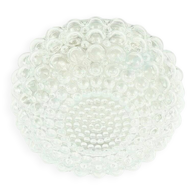 Lustre en verre bulle du milieu du siècle par H. Tynell pour Limburg, années 1960/70.