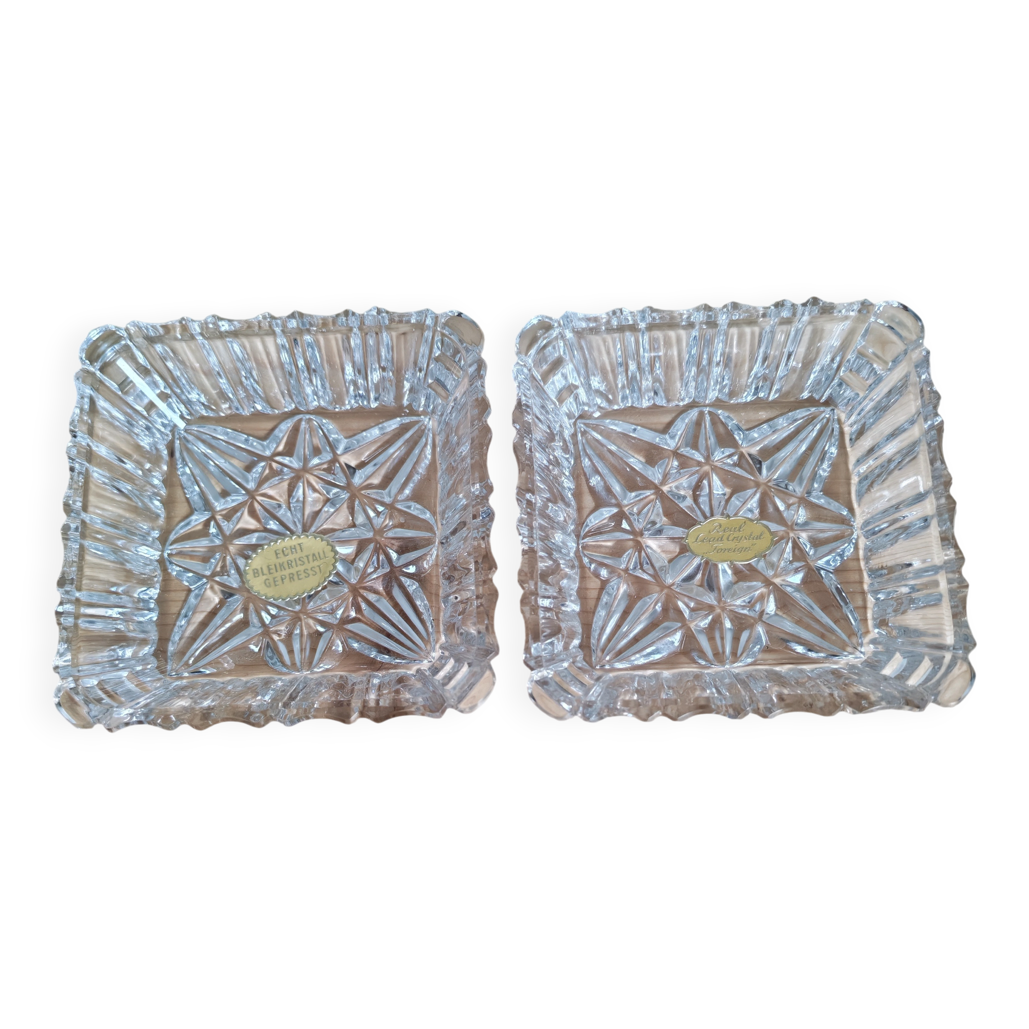 Two crystal catchalls.