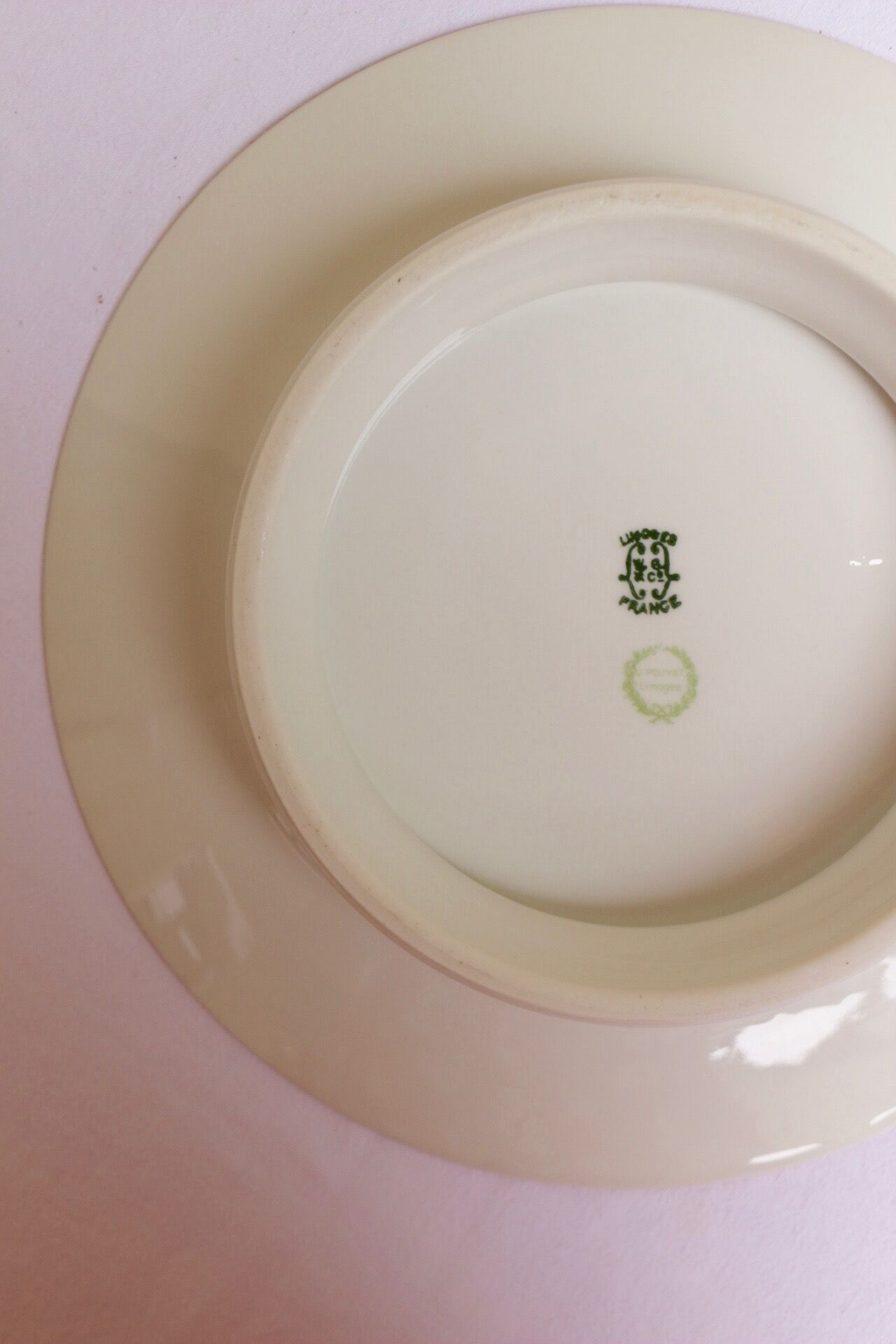 Limoges porcelain compotier