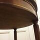 Louis XVI-style side table mahogany, marble