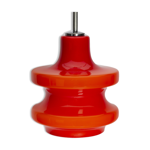 Suspension en verre rouge pour Peil & Putzler — Beyit