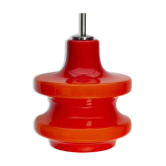 Red Glass Pendant Lamp for Peil & Putzler