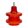 Red Glass Pendant Lamp for Peil & Putzler