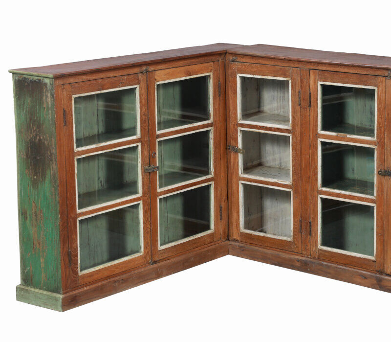 Buffet croess of angle bois viieux teck