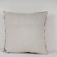 Housse de coussin brodée vintage 51x51 cm