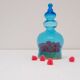 Candy box in handblown art glass by Bertil Vallien for Kosta Boda, 1970s