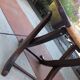 Tabouret  en bois paillé / vintage années 50-60