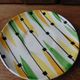 6 cups and saucers signed St Clement hand painted 1960
