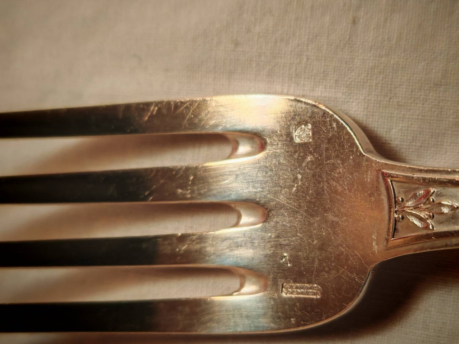 Silver-plated service, 1900