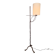 Brutalist Floor Lamp in Wrought Iron, 1950s