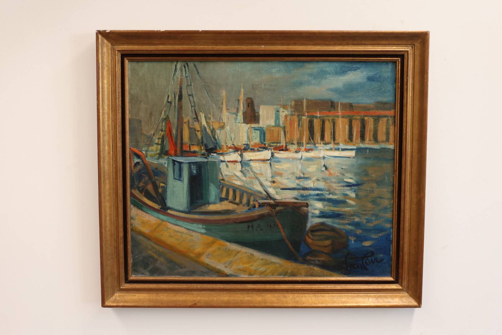 Oil on canvas by Jean Lair