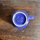 Set of 12 small vintage espresso cups duo in blue Made in Italy