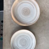 Set of 6 plates in sandstone