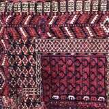 Tapis turkmène 120x150cm