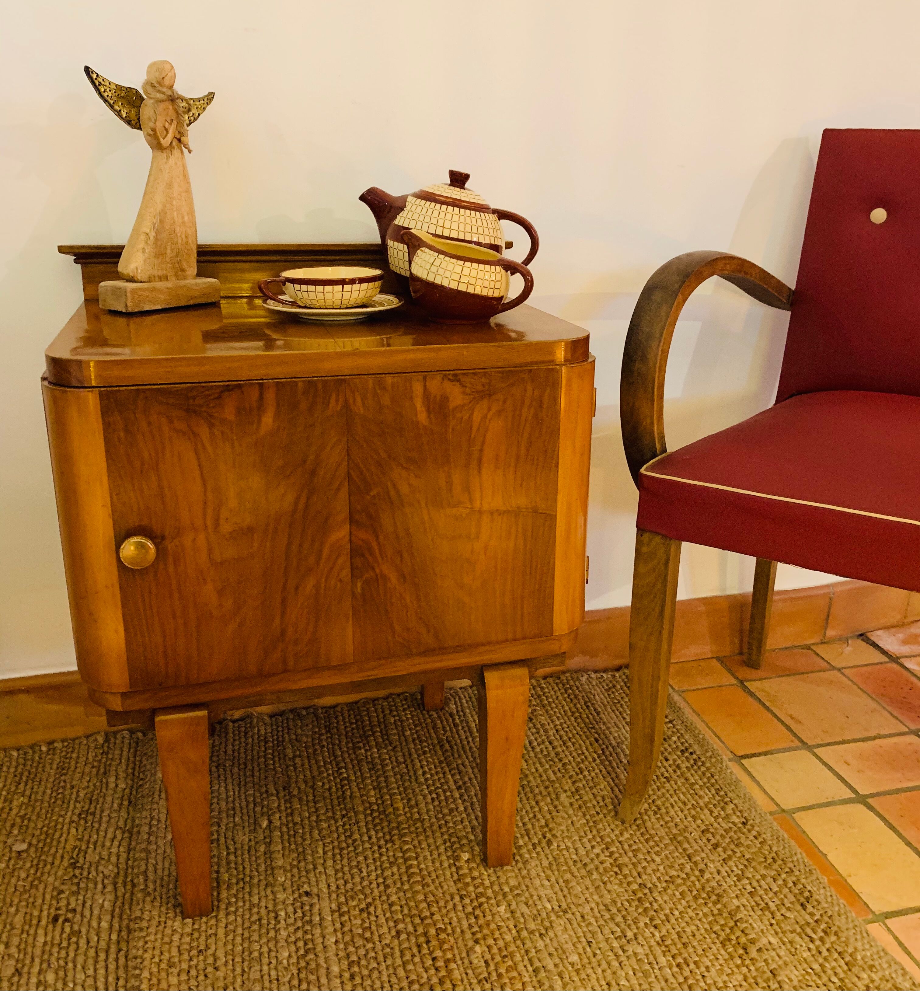 Art Deco bedside table