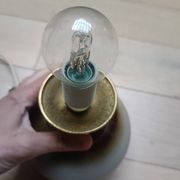 Lampe en céramique, fleur
