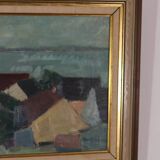 “Coastal Village” by K. Berndström