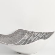 Mid-Century Ceramic Bowl "Ax" by Mari Simmulson for Upsala Ekeby, Sweden 1950s