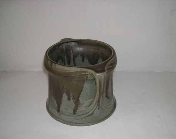 Pot céramique art nouveau - Denbac Vierzon