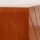 Modular beech set of two room dividers with benches, 1970 Italy