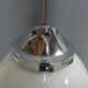 Art Deco hanging lamp with glass globe